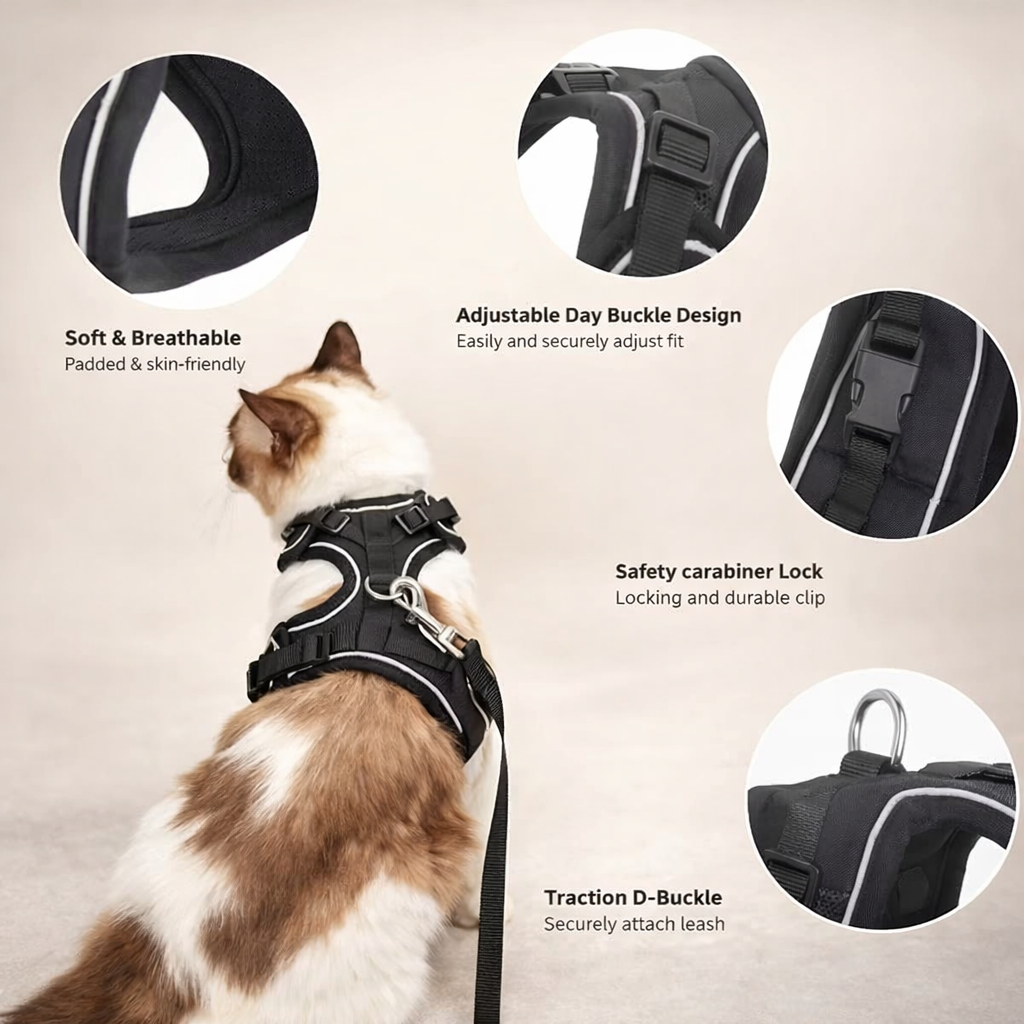 Pawhold Escape Proof Cat Harness